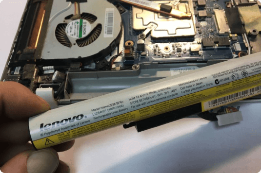 Замена АКБ Ноутбука