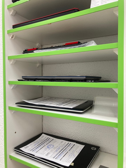 Приём ноутбука в ремонт